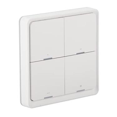 Imagem de Interruptor Dimmer, Interruptor de Cena de Automação Residencial Inteligente Painel de 4 Vias Interruptor de Parede Controle de Aplicativo de Telefone Móvel para Zigbee