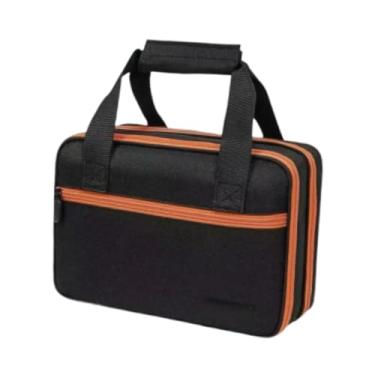 Imagem de MERIGLARE Estojo de transporte para multímetro, capa de armazenamento, bolsa de ferramentas de eletricista multiuso portátil, estojo de viagem para cabos de kit
