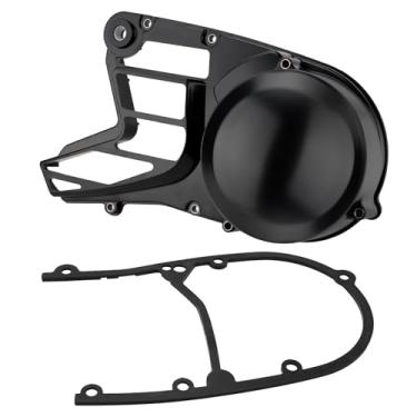 Imagem de JAVIK Tampa e vedação do estator do volante do cárter esquerdo do motor compatível com Yamaha 1987-2006 Banshee 350 YFZ350 OEM # 2GU-15411-00-00 2GU-15379-00-00