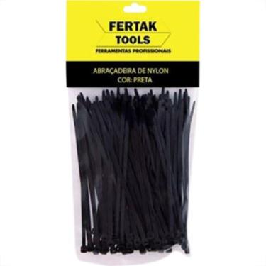 Imagem de Abracadeira Nylon Fertak 2,5X100 Preto C/100