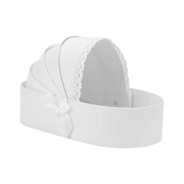 Imagem de oshhni Caixa de chá de chá de chá de bebê caixa de papel de papel de papelão celebração caixa de embalagem de flores para o dia dos namorados bolsa de, Branco