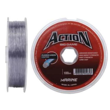 Imagem de Linha Pesca Monofilamento Action 0,33mm Suporta 9,2kg 100mt - Marine S