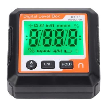 Imagem de Caixa de Nível Eletrônico Medidor de ângulo Magnético, Inclinômetro, Transferidor para Processamento de Madeira, Reparo de Automóvel, Ferramenta Portátil de Medição Digital