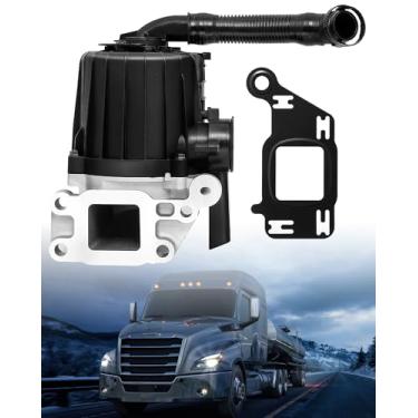 Imagem de Quixofiber A4720108262 Separador de ventilação do cárter para Freightliner 2010-Present Detroit DD13 DD15 Mack MP8, 2010-Present Replace A4720108262, A4720102362, A4720102862