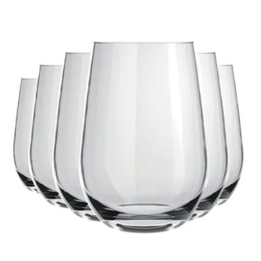 Imagem de Presente Casamento Kit 06 Copos vidro Dubai Nadir Figueiredo reforçado agua suco bebidas