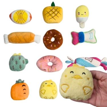 Imagem de Brinquedo Pelucia Pet Cachorro Mordedor kit 03 unidades Cães Porte Pequeno