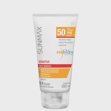 Imagem de Protetor solar sunmax sensitive fps 50 corporal pele sensível com 160ml