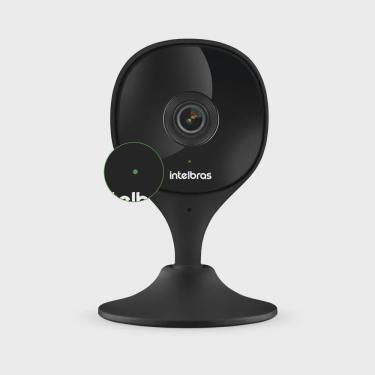 Imagem de Câmera Wi-Fi Inteligente Com Alarme e Armazenamento em Nuvem iMX C Black Intelbras