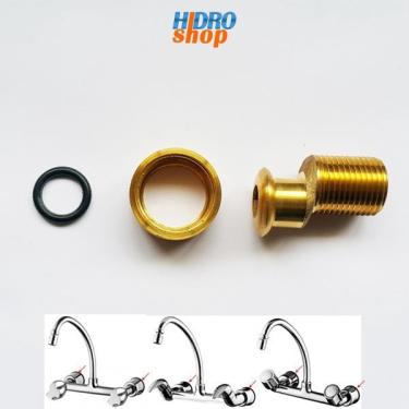 Imagem de Excêntrico Misturador Cozinha Parede Lorenzetti - T210