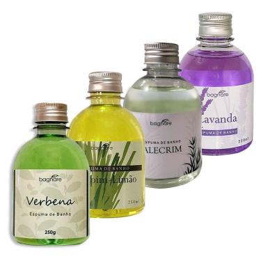 Imagem de Espumas Banho Banheira Hidro Relaxante Refrescante 4 Aromas