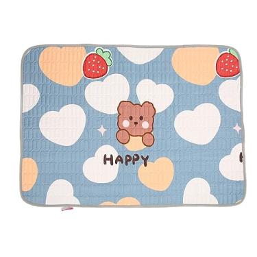 Imagem de Almofada de cama para incontinência, bebê, mulheres, grande 70 x 100 cm, lavável, algodão macio, protetor de colchão de urina, almofada à prova de vazamento para carrinho, berço, viagem