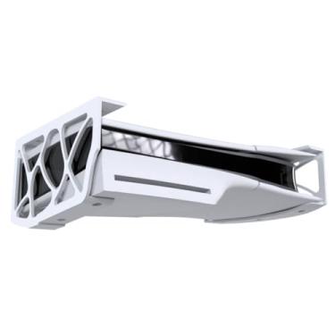 Imagem de Suporte para Fixar Embaixo Sob a Mesa Compatível com Playstation 5 PS5 Slim Mídia Física