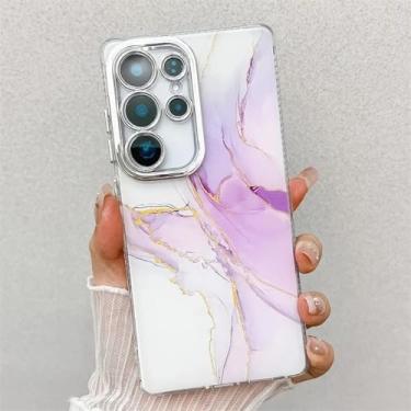 Imagem de Capa traseira rígida de mármore para PC (para Samsung A35 5G/M6)