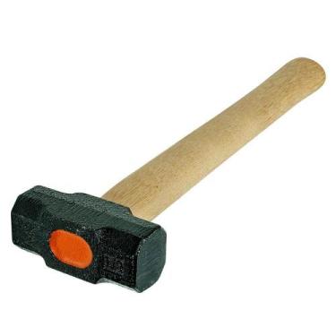 Imagem de Marreta de Ferro com Cabo de Madeira 1,5kg Minasul