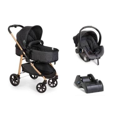 Imagem de Carrinho Galzerano Extreme Vita Verde + Bebe Conforto E Base