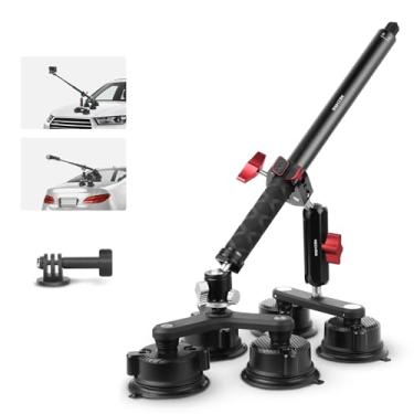 Imagem de Mechrig Suporte de sucção para carro Insta360 x4 Kit de montagem de carro para câmera de ação acessórios de ventosa de câmera, JC021