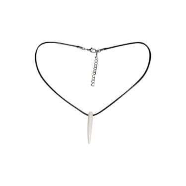 Imagem de Newcos Colar masculino com acessórios de fantasia de Kraven para cosplay 2025 Kraven para fantasia de Halloween preto, One Size, Poliéster