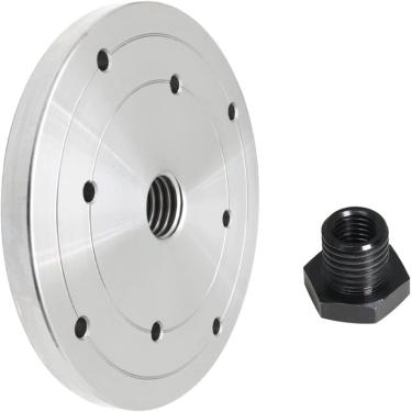 Imagem de Mandril De Torno De Madeira, Placa De Face De Mandril De Torno De Madeira 1 Polegada X 8tpi / M18 X 2,5 / M33 X 3,5 Mandril De Fresagem De Placa De Flange De Rosca Para Ferram, 150mm M18x2.5