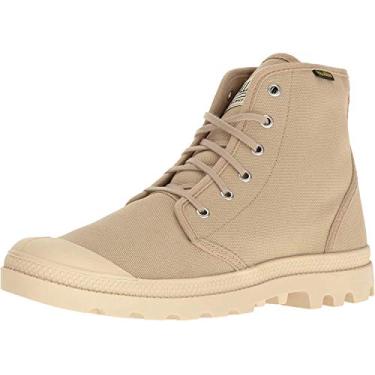 Imagem de Palladium Bota masculina Pampa Hi Originale Chukka, Saara/Ecru, 5.5 Women/4 Men