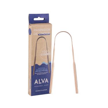 Imagem de Raspador de Língua de Cobre Alva