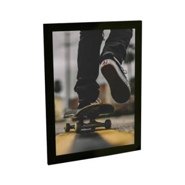 Imagem de Quadro Decorativo Skate Street Rua Remada Fotografia