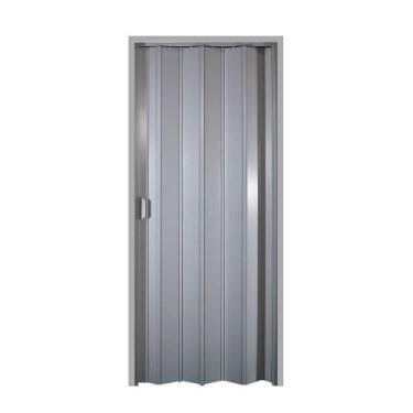 Imagem de Porta Sanfonada PVC Multilit 0,84m x 2,10m Cinza