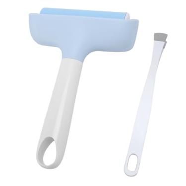 Imagem de Generic Tweezers de Ponta Larga, Obra Fina Confortável para Prenda Fino e Resistente a Impressão para o Couro de Tecido para Carimbo de Carimbo Quente (Azul claro)