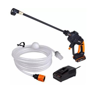 Imagem de Lavadora de Pressão a Bateria 20v Hydroshot Wg620e Worx PRETO/ALARANJA