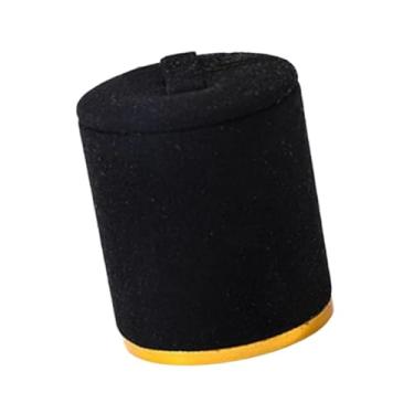 Imagem de YIJU Expositor de anéis para mulheres e meninas, organizador, mini suporte para joias, anéis de aniversário, lojas de shopping, balcões de varejo, Preto