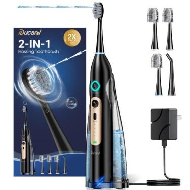 Imagem de Escova de dentes elétrica com fio dental Water Combo Ducard