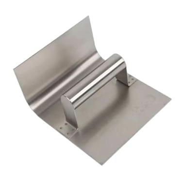 Imagem de ＡＷＨＡＯ Ferramenta para cantos de drywall, desempenadeira de meio-fio, ferramenta versátil para meio-fio de concreto em aço inoxidável, aparador de bordas de