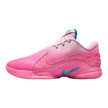 Imagem de Tênis de basquete Lebron XXII Crown Jewel (FZ1094-101, branco/cinza médio/lava quente/brilho volt), Espuma Rosa/Pinksicle/Hyper Pink/Foto Azul, 21