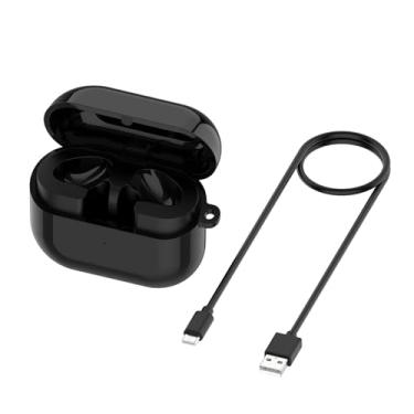Imagem de Kit de cabo de caixa de carregamento de fones de ouvido portáteis com botão de emparelhamento adequado para fones de ouvido Galaxy Buds3 SM-R530