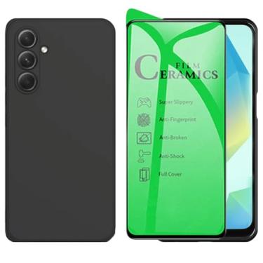 Imagem de Película de Cerâmica e Capa Capinha Preta Para Galaxy A16