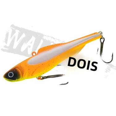 Imagem de Isca De Pesca No Gelo De Inverno 9cm 26g Afundando Rattlin Vibração Is