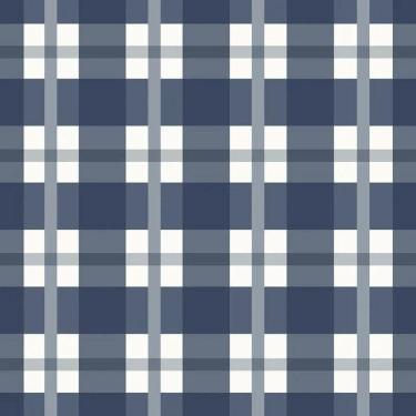 Imagem de Papel De Parede Revoada Xadrez Azul Marinho 4453