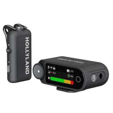 Imagem de Hollyland Lark MAX 2 Solo, Microfone Sem Fio, Cancelamento de Ruído com IA, Áudio com Cadeia Completa de 32 Bits, Alcance 340m, Microfone para iPhone, Android, Câmera, Vlogs (1TX + 1RX para Câmera)