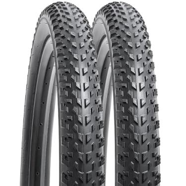 Imagem de YUNSCM 2 peças de pneus de mountain bike de 73,7 cm 29 x 2,50/64-622 compatíveis com pneus de bicicleta de 29 x 2,40 29 x 2,50 29 x 2,5 (Y-1302)