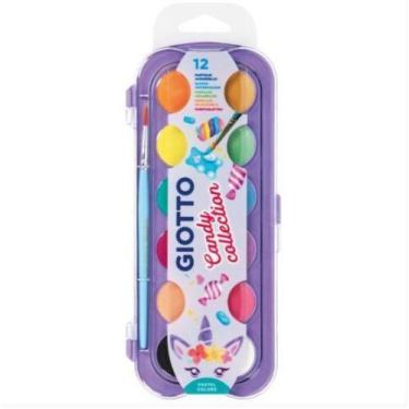 Imagem de Aquarela candy collection giotto 12 cores