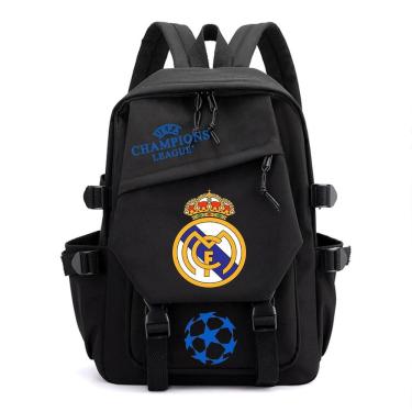 Imagem de Mochila Sanmu Causal com impressão digital Real Madrid Football Club