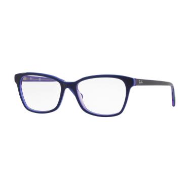 Imagem de Armação para Óculos Ray-Ban 0RX5362 5776 Tam 52 / Azul/Roxo