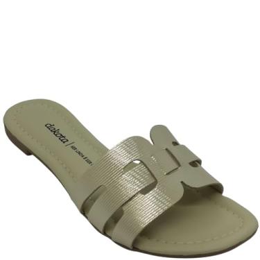 Imagem de Chinelo Dakota Feminino Tiras Brilhantes (Champagne, BR, Adulto, Numérico, 36)