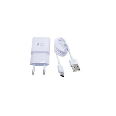 Imagem de Cabo e carregador Original Galaxy A22 - Branco COD. GH44-03086A - Sams