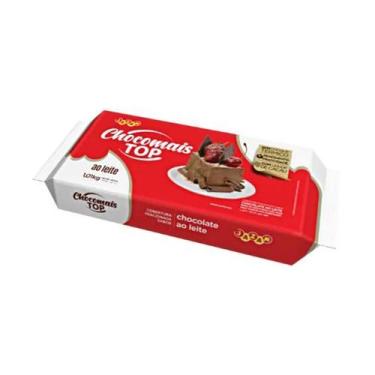 Imagem de Chocolate Ao Leite em Barra 1 Kg Mais Fácil de Derreter - Jazam