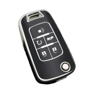 Imagem de Capa De Chaveiro De Carro Chevrolet Opel TPU Para Cruze Malibu Aveo Tr