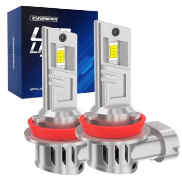 Imagem de Zyvirexa Lâmpadas de farol de neblina H11 compatíveis com Honda Civic 2004-2024, lâmpada H8 H16, luz branca, Plug and Play, pacote com 2