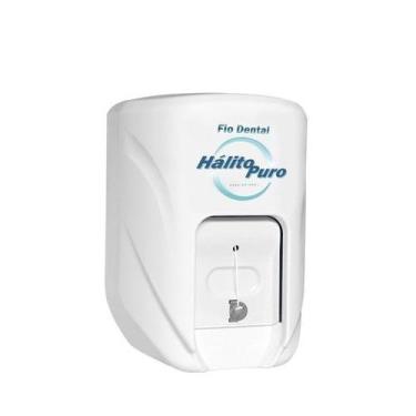 Imagem de Dispenser de Fio Dental Branco Hálito Puro - halito puro