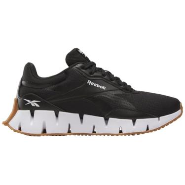 Imagem de Reebok Tênis feminino Zig Dynamica STR, Black White Slvmt, 35 EU