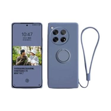 Imagem de Capa De Telefone De Silicone Líquido OnePlus 12 À Prova De Choque Com 