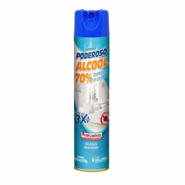 Imagem de Álcool 70% Spray 400ml Poderoso Kelldrin